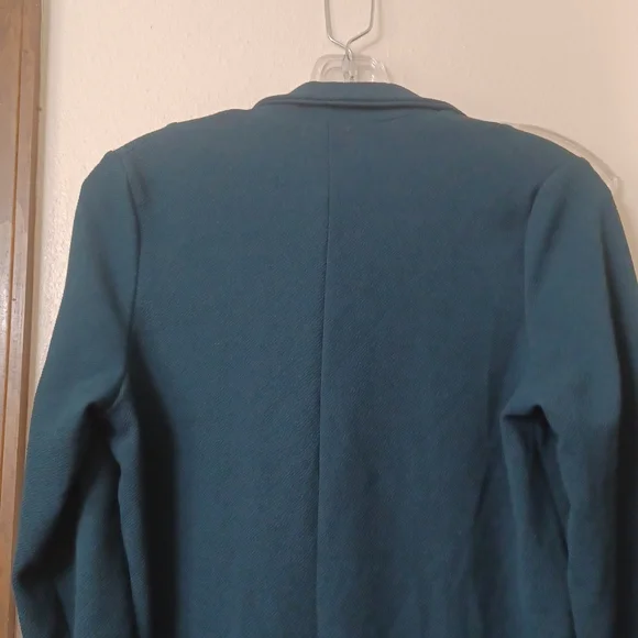 Prettylittlething  single button front teal Blazer NWT - Picture 3 of 7